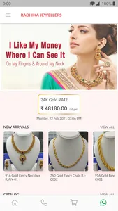 Radhika Jewellers - Gold Jewel screenshot 1