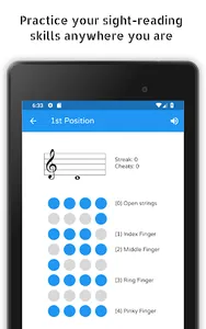 Violin Fingerboard Trainer screenshot 3