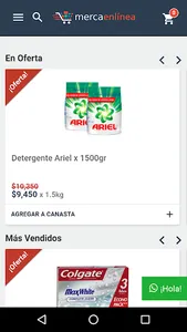 Mercaenlinea Ocaña - Tu mercad screenshot 1