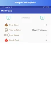 Poop Diary Tracker Lite screenshot 8