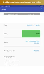 Poop Diary Tracker screenshot 13