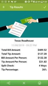Tip Service Calculator screenshot 3