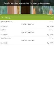 Tip Service Calculator screenshot 9