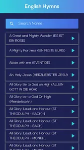 English Hymns screenshot 2