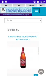 Jhoomly  Online Order Platform screenshot 2