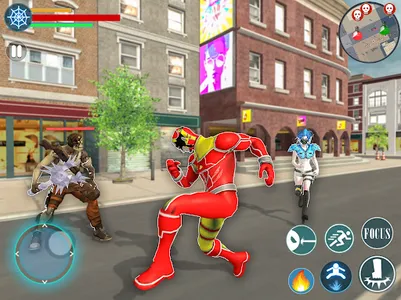 Flying Hero：Superhero Games screenshot 0