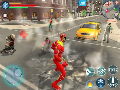 Flying Hero：Superhero Games screenshot 1