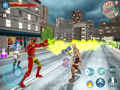 Flying Hero：Superhero Games screenshot 2