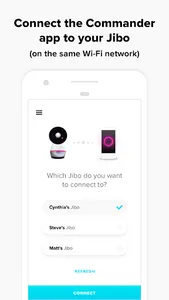 Jibo Commander App screenshot 3