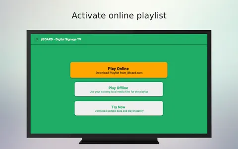 jiBOARD - Digital Signage TV screenshot 3