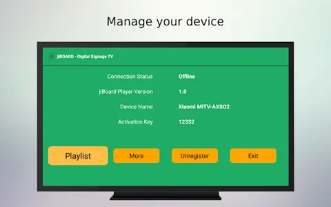 jiBOARD - Digital Signage TV screenshot 4