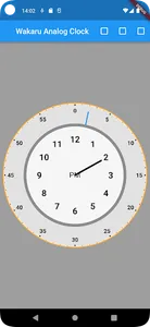 Wakaru Analog Clock screenshot 0