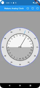 Wakaru Analog Clock screenshot 2