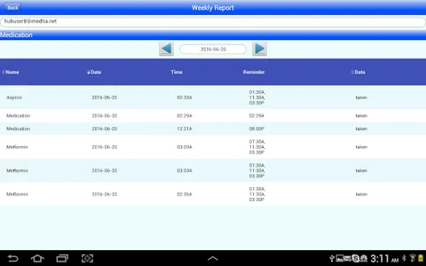 Jini Health App, Pill Reminder screenshot 12
