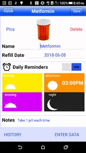 Jini Health App, Pill Reminder screenshot 2