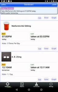 Jini Health App, Pill Reminder screenshot 8