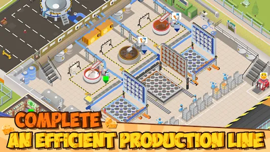 Idle Cheese Factory Tycoon screenshot 1