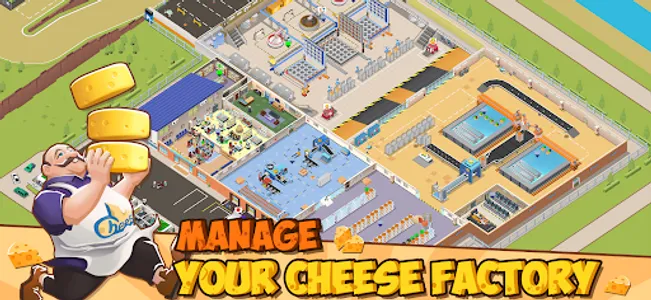 Idle Cheese Factory Tycoon screenshot 5