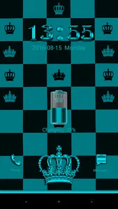 Turquoise Chess Crown GoLocker screenshot 1