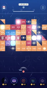 Bricks Breaker Origin screenshot 1