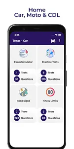 TX Drivers Practice Test screenshot 0