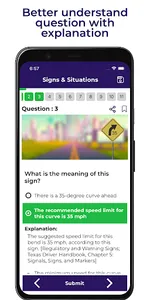 TX Drivers Practice Test screenshot 1