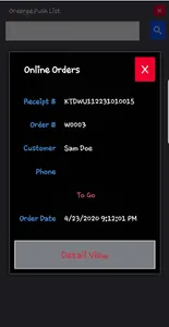 2go2go Order Manager screenshot 2