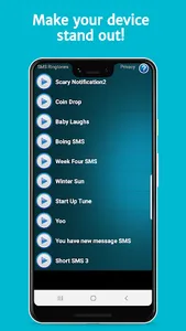 SMS Ringtones screenshot 4