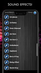 Sound Effects Ringtones screenshot 0