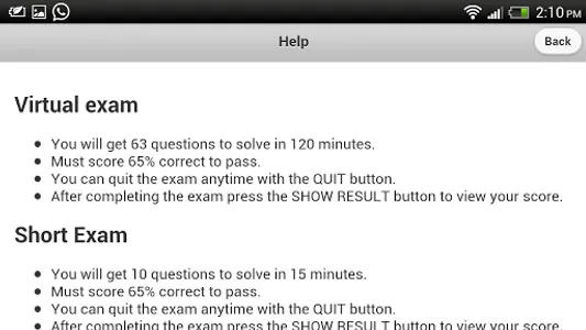 Advance SAS Practice Exam Pro screenshot 5