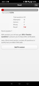 Base SAS Practice Exam Lite screenshot 2