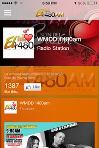 El 1480 AM WMDD screenshot 1