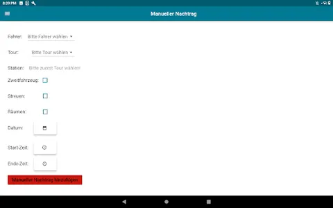 timeLogger - Winterdienst screenshot 5