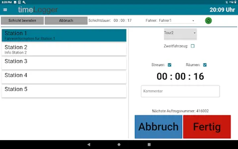 timeLogger - Winterdienst screenshot 6