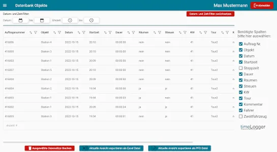 timeLogger - Winterdienst screenshot 9