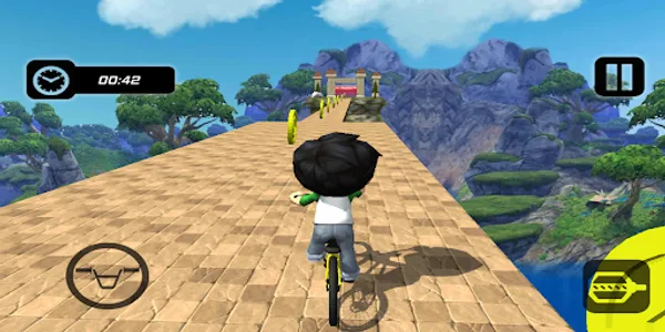 Kids bicycle racing screenshot 11