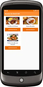 Recetas de Mamá Mili screenshot 0