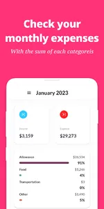 Mney: Expense, Budget, Manager screenshot 3