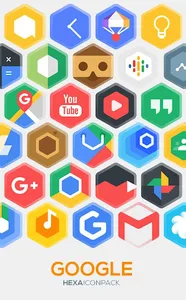 Hexa Icon Pack : Hexagonal screenshot 4