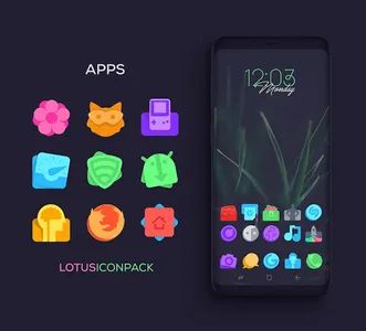 Lotus Icon Pack screenshot 4