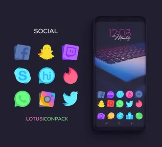 Lotus Icon Pack screenshot 5