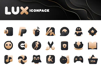 Gold IconPack : LuXGold screenshot 3