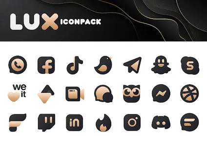 Gold IconPack : LuXGold screenshot 6