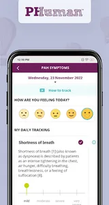 PH Human™ PAH Symptom Tracker screenshot 0