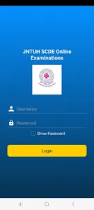 JNTUH SCDE Online Examinations screenshot 2