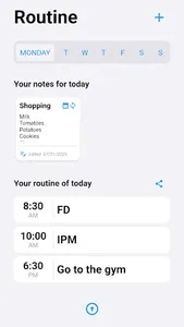 Simplex: Personal organization screenshot 2