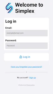 Simplex: Personal organization screenshot 4