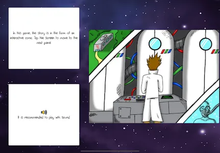 Comic Space Game screenshot 7