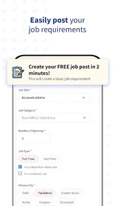 Post Jobs - Recruiter, Hiring screenshot 1