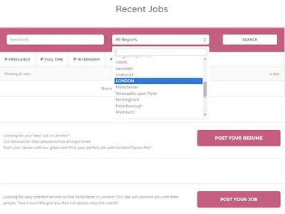 Jobs in London for all screenshot 9